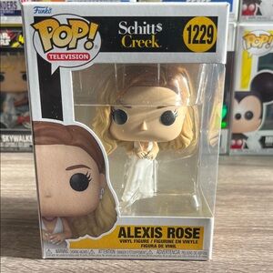 Funko Schitt's Creek Alexis Rose Vinyl Figure - White and Blonde